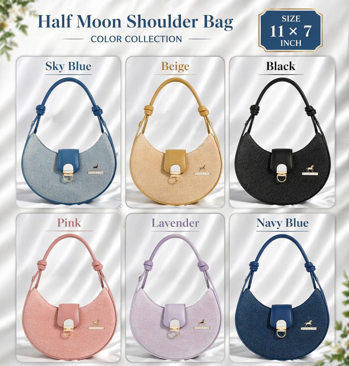Half Moon Shoulder Bag